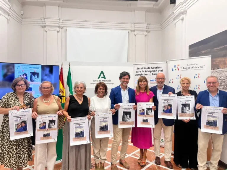 La Junta y Hogar Abierto lanzan campaña urgente para captar familias de acogida ante la creciente necesidad de menores en Málaga