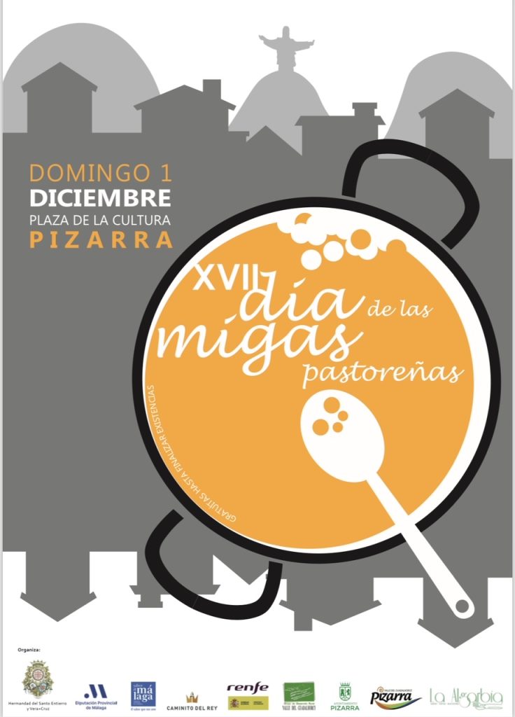 Pizarra celebra el XVII Día de las Migas Pastoreñas este domingo con el apoyo de Sabor a Málaga