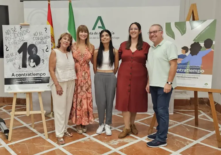 La Junta impulsa la campaña ‘A contratiempo’ para sumar nuevas familias colaboradoras con menores tutelados en Málaga