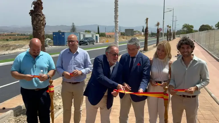 Alhaurín de la Torre mejora su acceso a la A-7 con un nuevo vial financiado por la Diputación